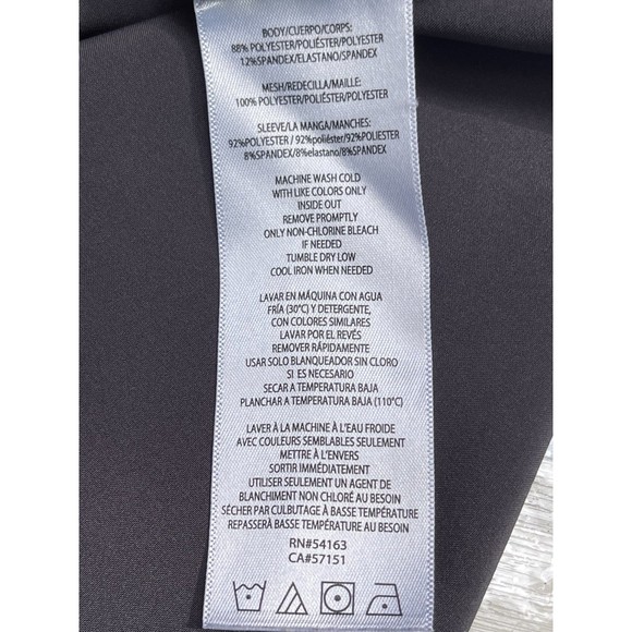 Calvin Klein Grey quick dry performance‎ top size Medium - Picture 4 of 6